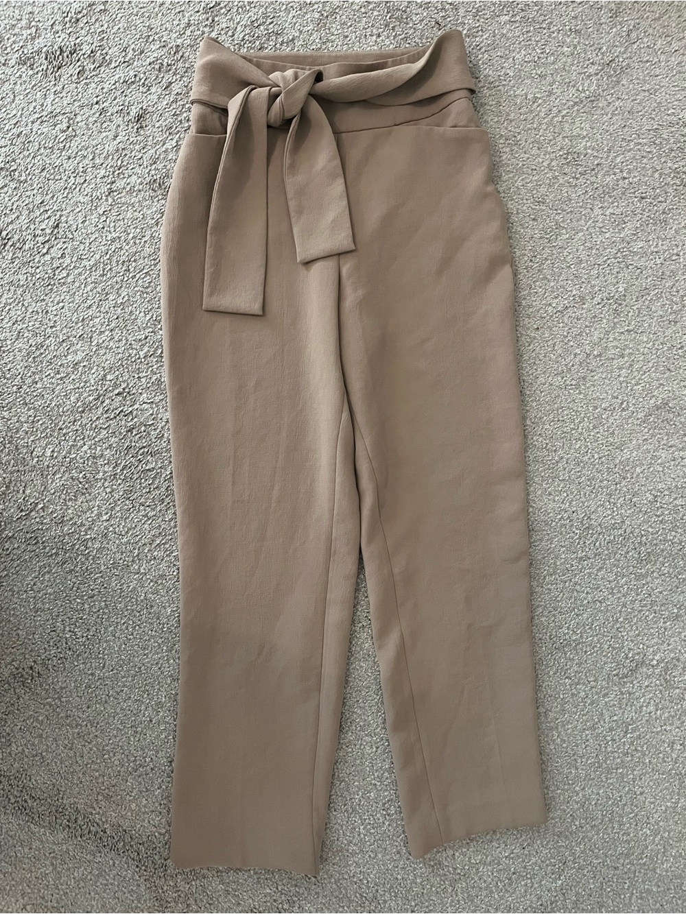 Wilfred Taupe Waist Tie Pants